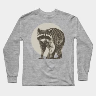 Raccoon Roundel Long Sleeve T-Shirt